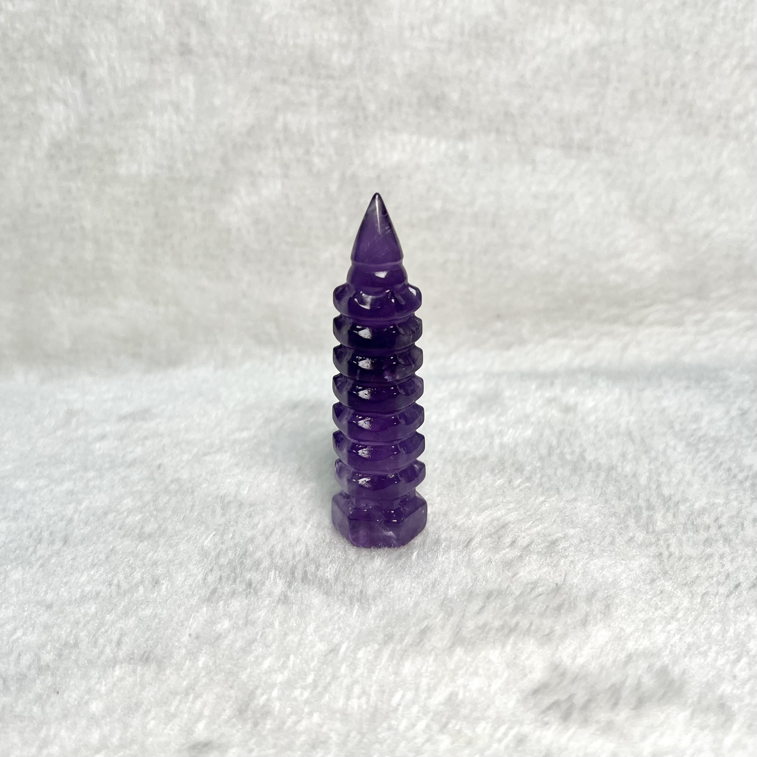 紫晶文昌塔 (七層)  #A690