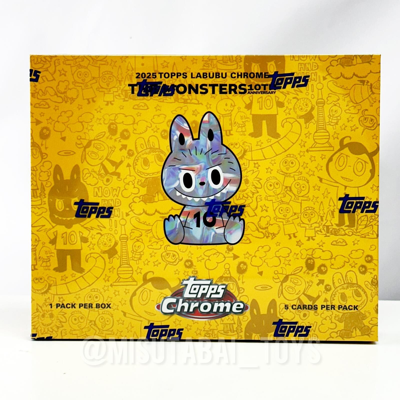 2025 Topps Labubu The Monster 10th Anniversary Chrome C