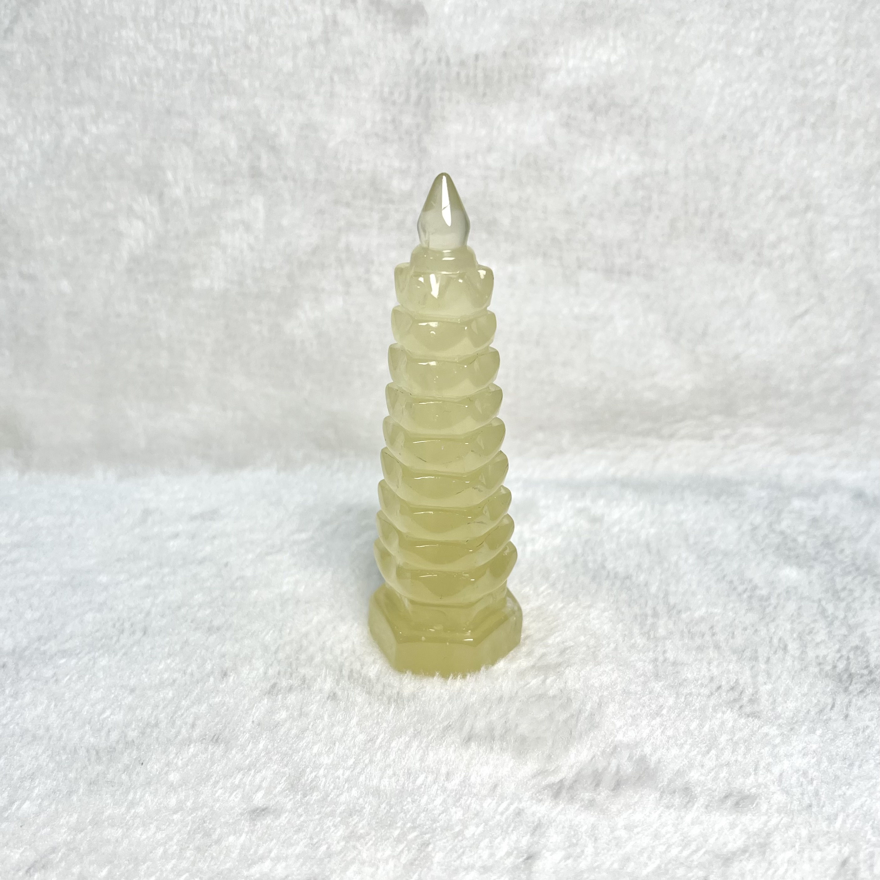 黃晶文昌塔 (九層)  #A692