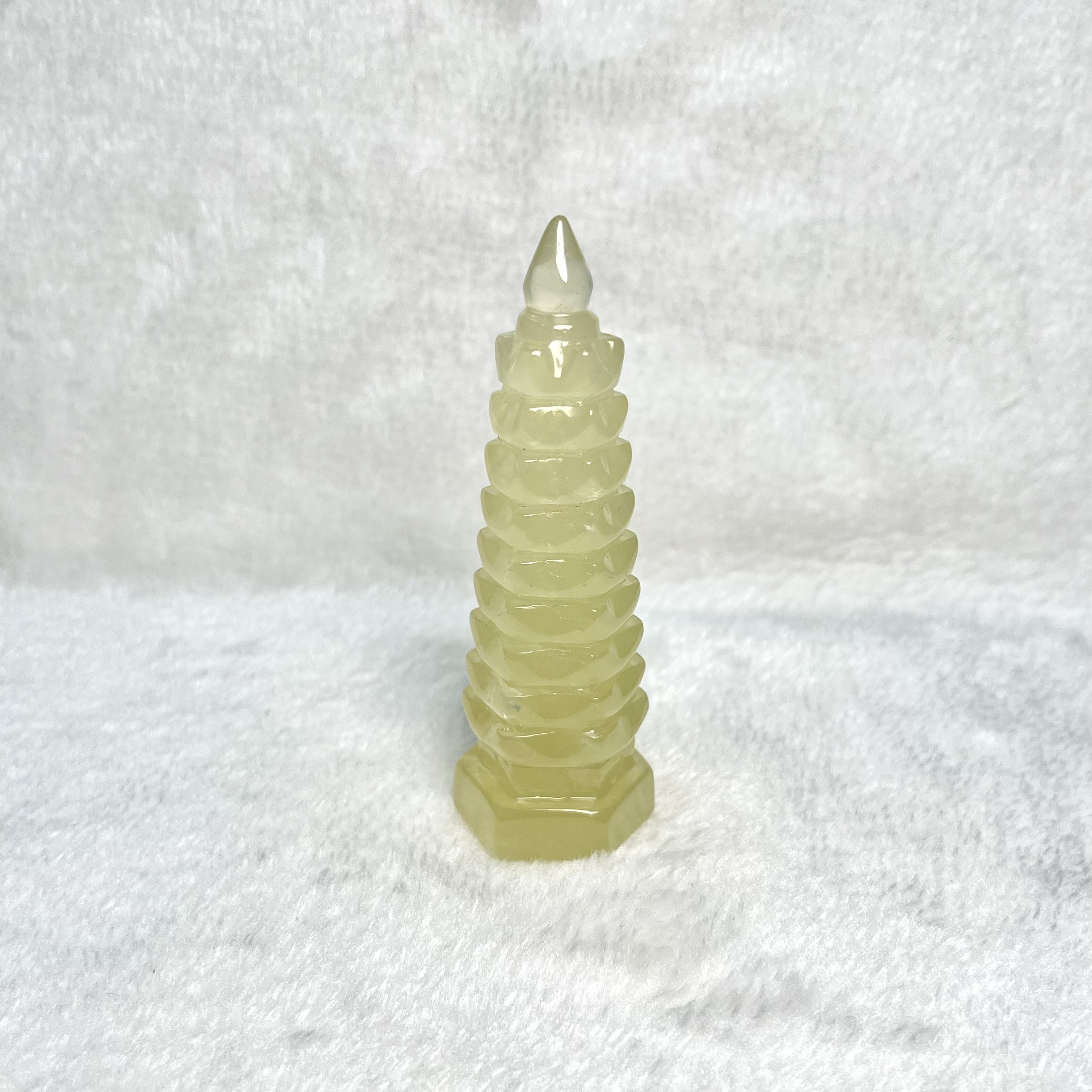 黃晶文昌塔 (九層)  #A692