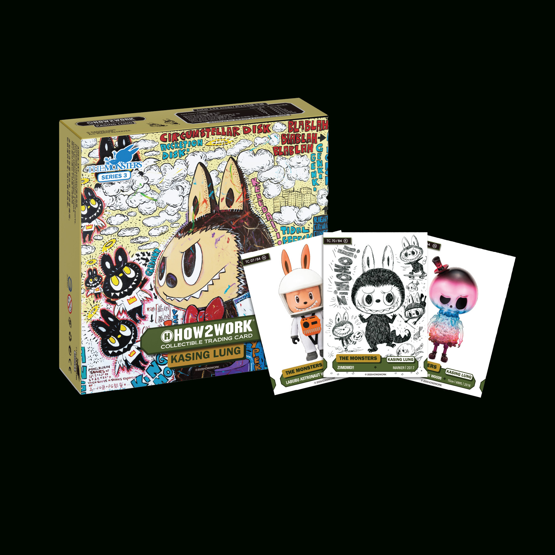 HOW2WORK COLLECTABLE TRADING CARDS - MONSTER SERIES 1 (