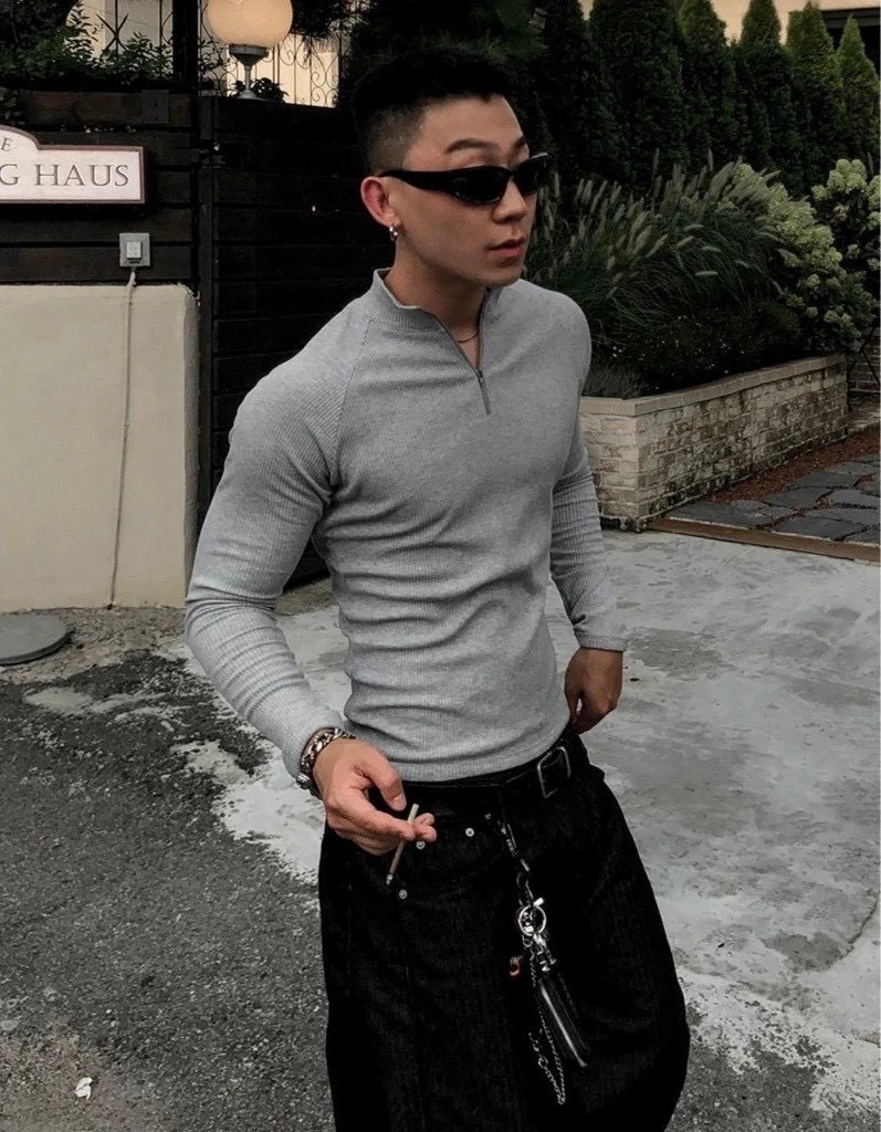 (GOAL) BLM 韓版 拉鍊緊身長袖 ar331