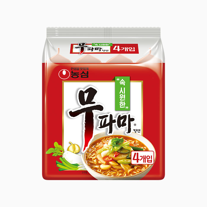 SK031 農心 蘿蔔蔥頭湯麵 (1袋4入) exp:2026.05.07