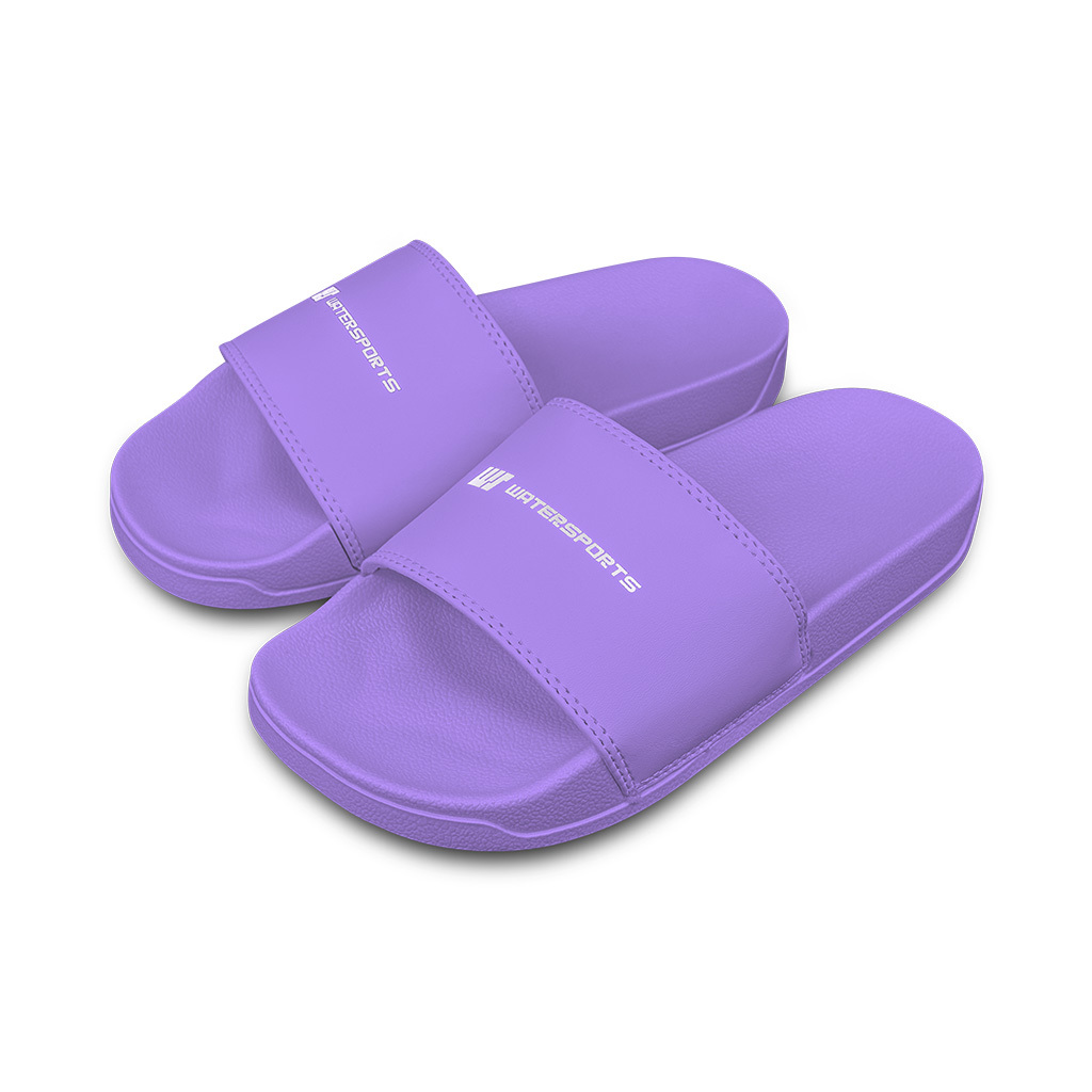 中性休閒防滑涼鞋 - 紫