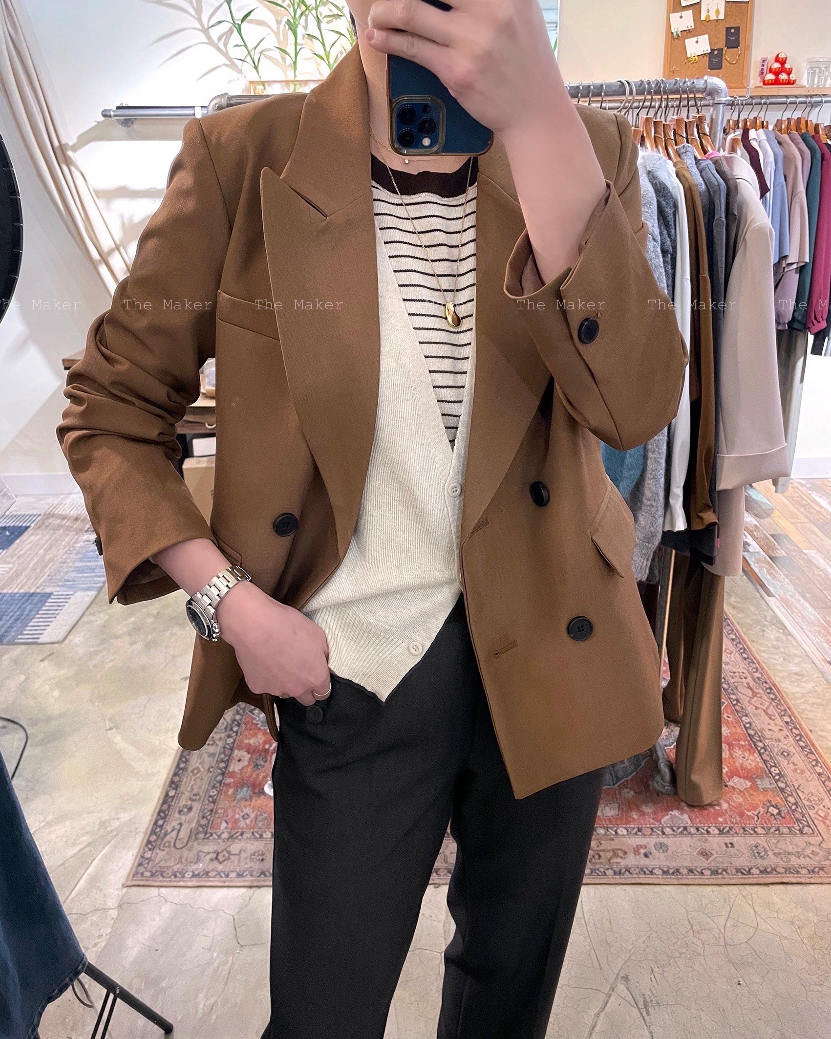 🍸自家款劍領孖襟西裝褸🍸