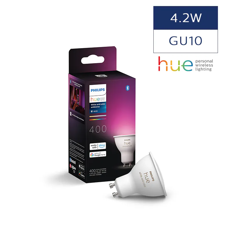Philips Hue GU10 彩光智能燈泡 4.2W