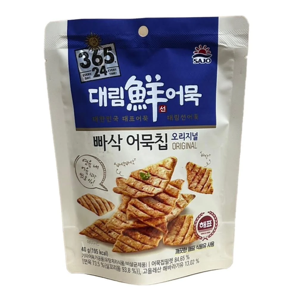 SK064 SAJO 原味脆魚片 40g EXP:3個月以上