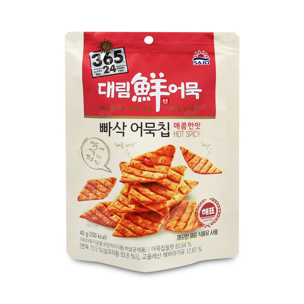 SK065 SAJO 辣味脆魚片 40g EXP:26.05.08