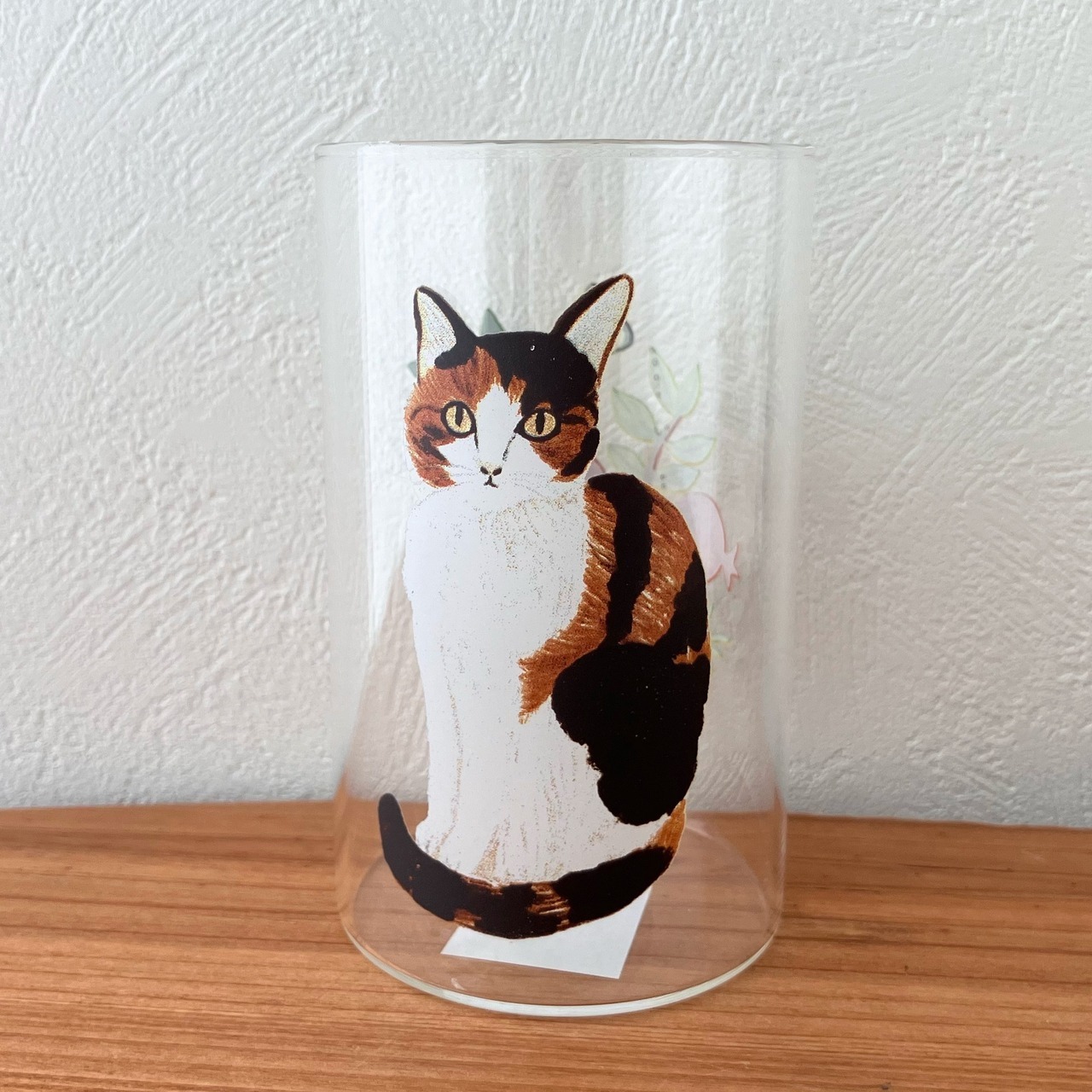 日本 松尾美雪 Miyuki Matsuo 貓咪 耐熱 玻璃杯 300ml (Tabby)