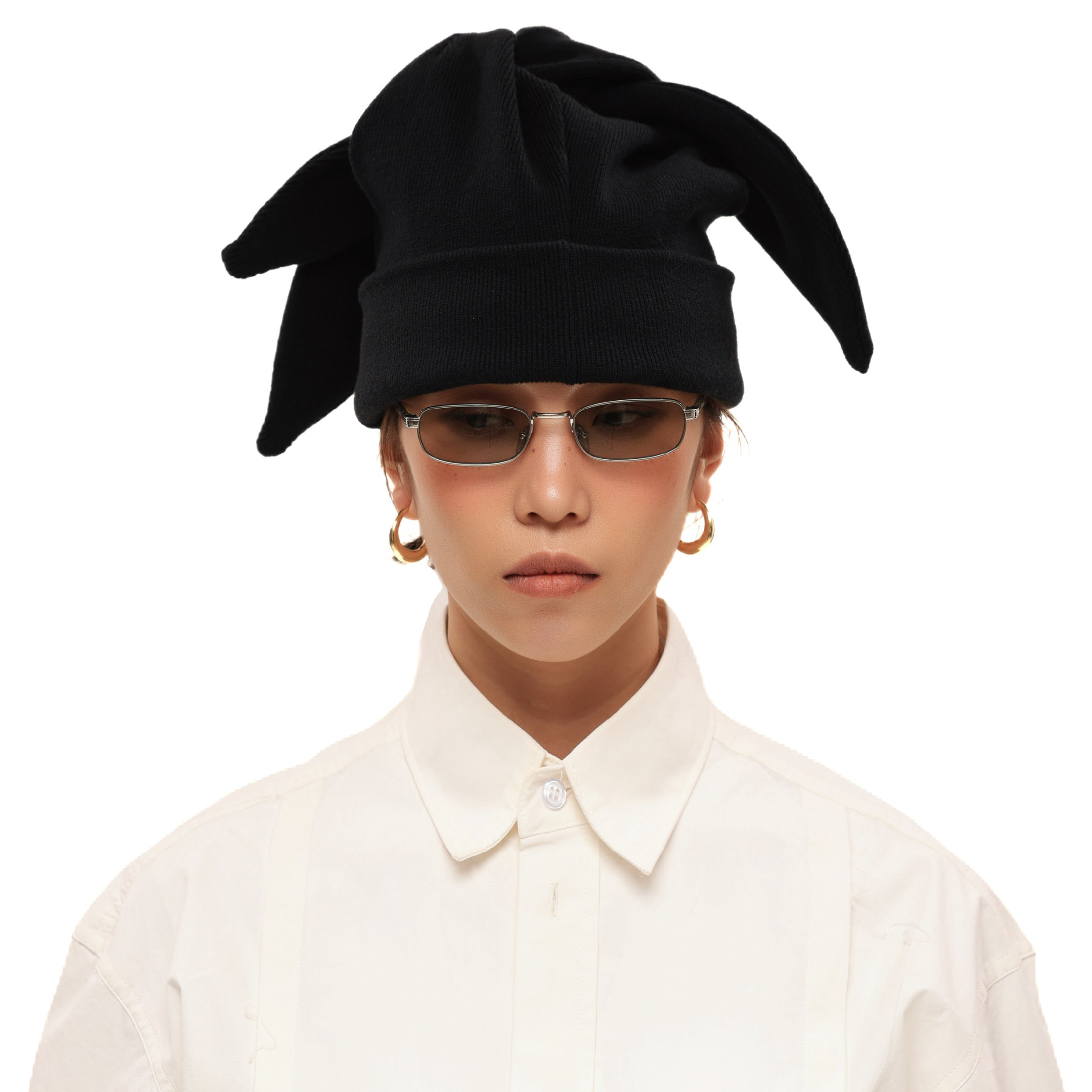 6CRAYON Multi-way 3-EarKnit Beanie 多功能三耳毛帽