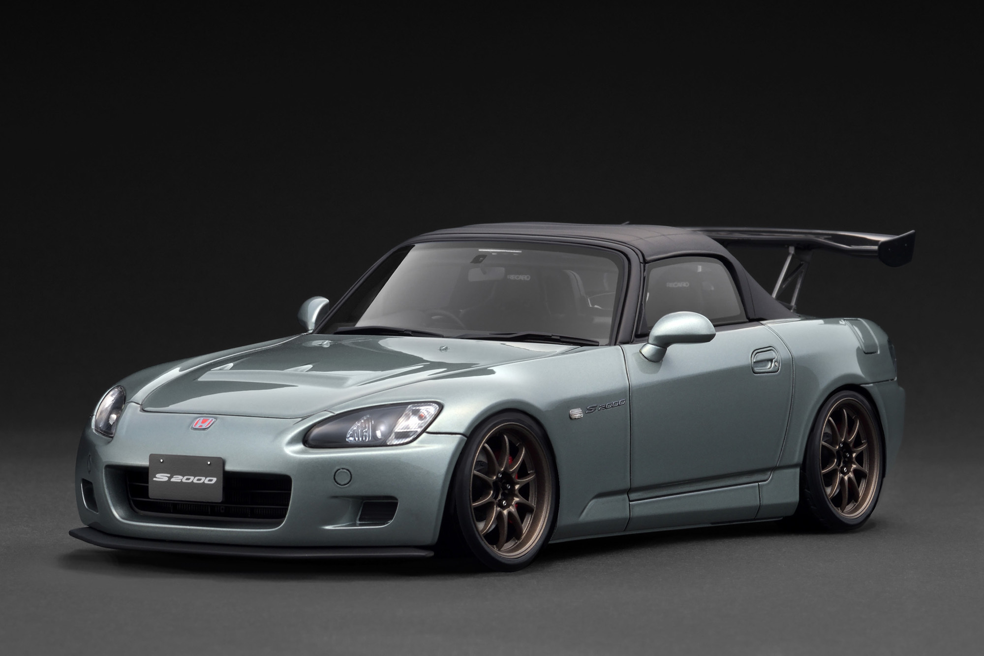 預訂 (訂金$300) (預訂價$2214): 1/18 IG Honda S2000 (AP1)Gun Metallic (IG3918)
