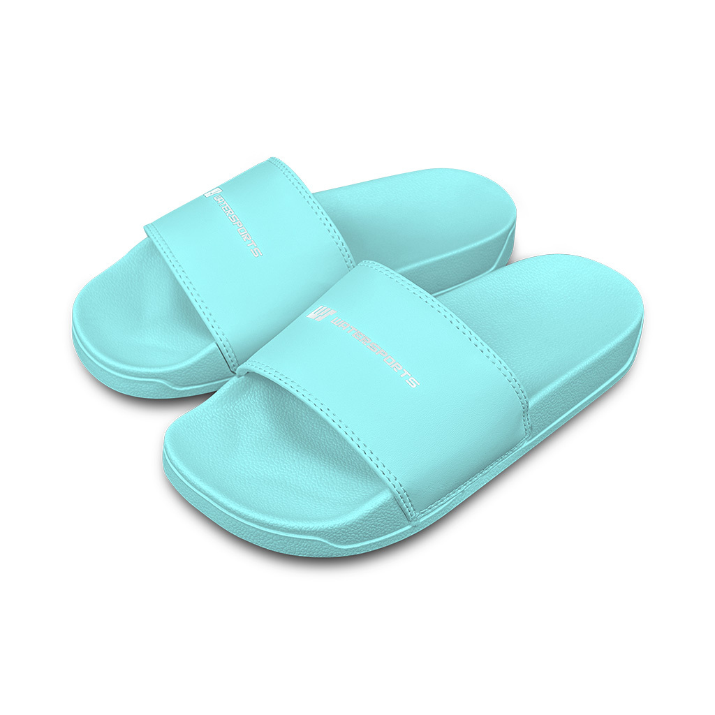 中性休閒防滑涼鞋 - 湖水綠