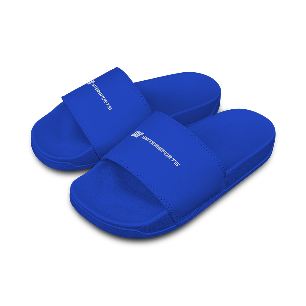 中性休閒防滑涼鞋 - 藍