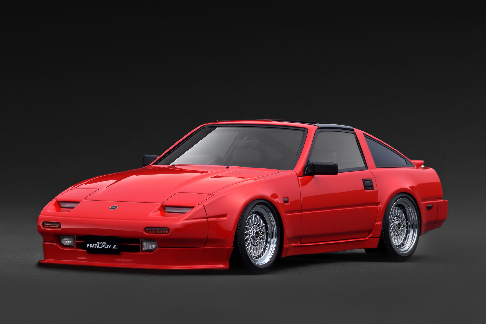 預訂 (訂金$300) (預訂價$2214): 1/18 IG NISSAN Fairlady Z 2-Seater 300ZR (Z31) Red (IG3897)