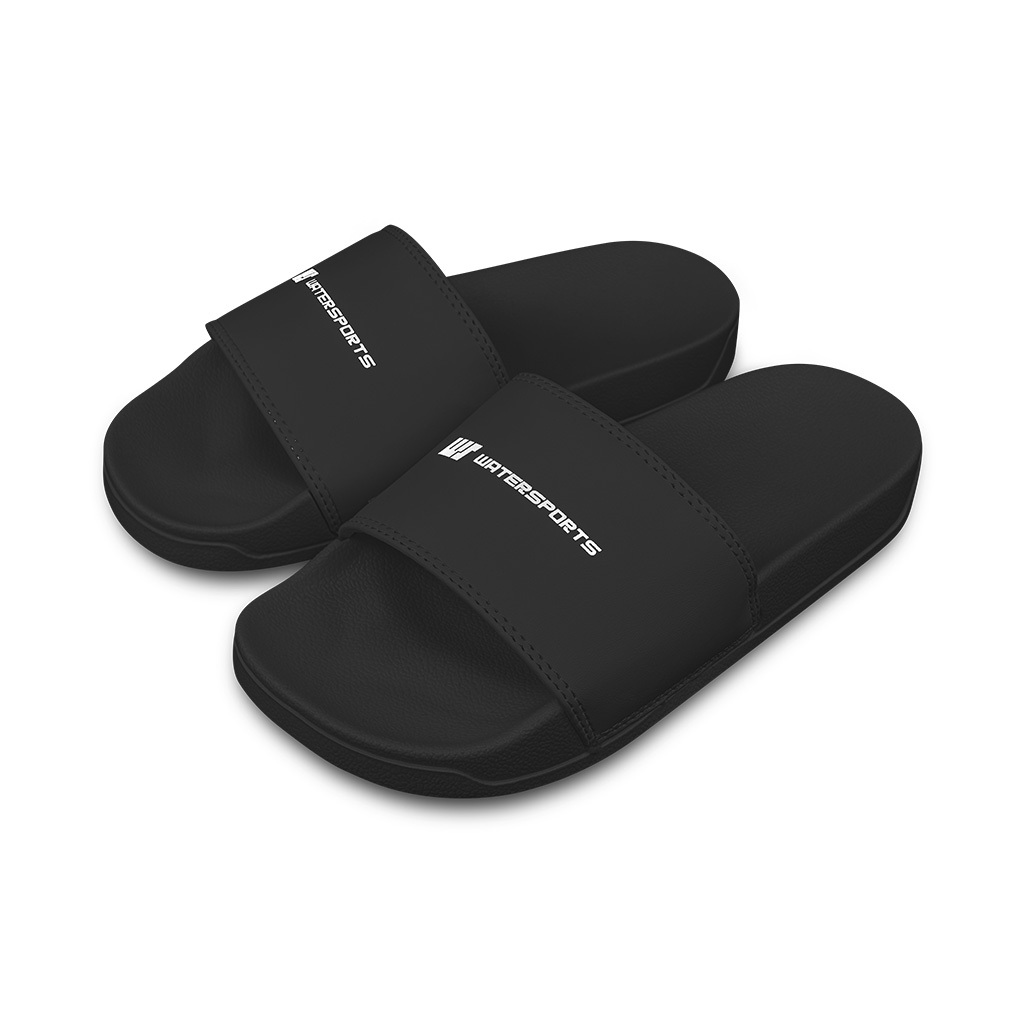 中性休閒防滑涼鞋 - 黑