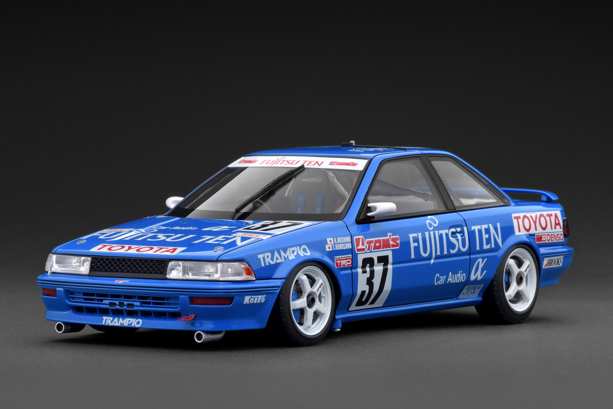 預訂 (訂金$300) (預訂價$2214): 1/18 IG  FUJITSU TEN TOM"S COROLLA (#37) 1991 JTC (IG3863)