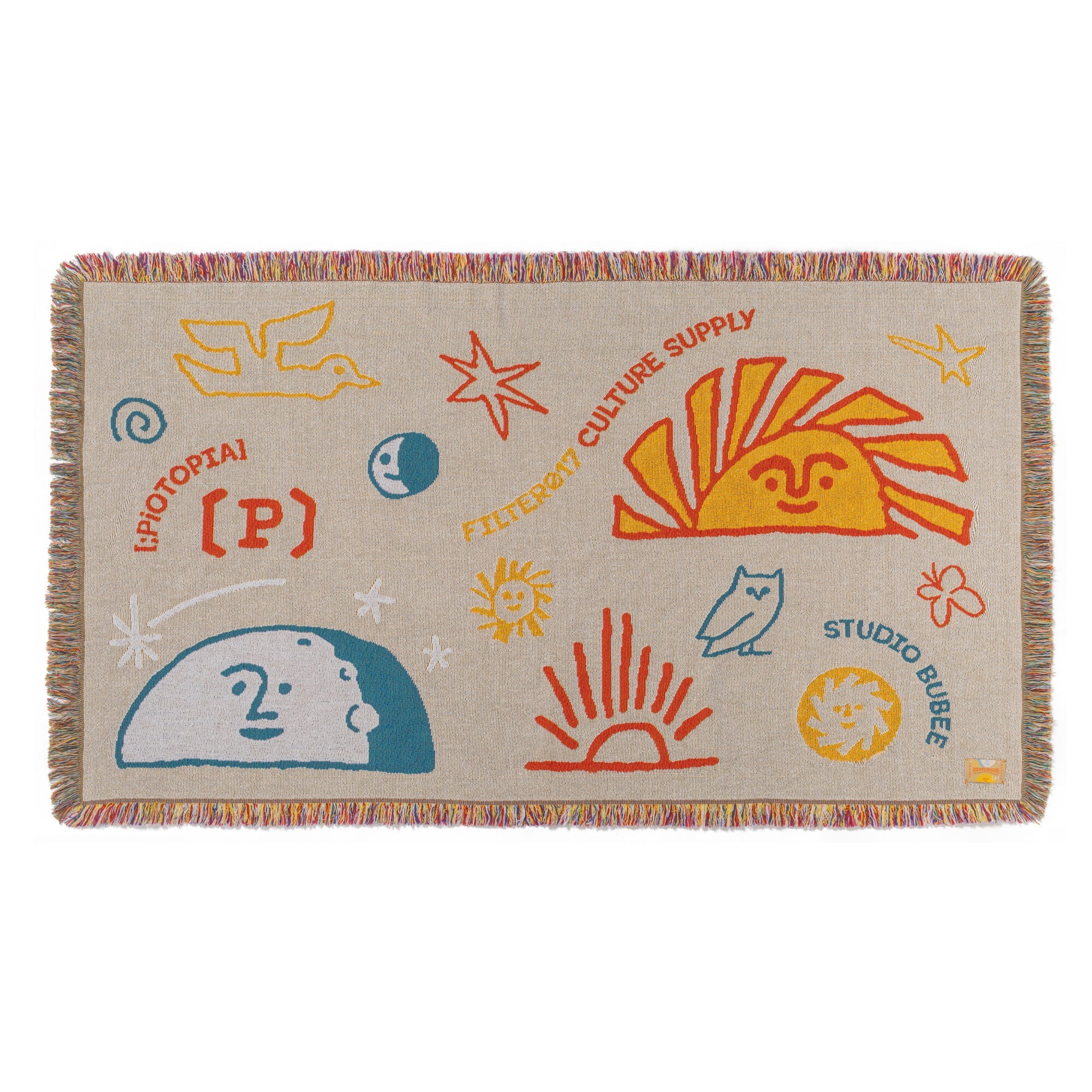 【現貨】DAYS & NIGHTS  PiOTOPIA X BUBEE X FILTER017® Culture Supply™ Throwket / 萬用蓋布