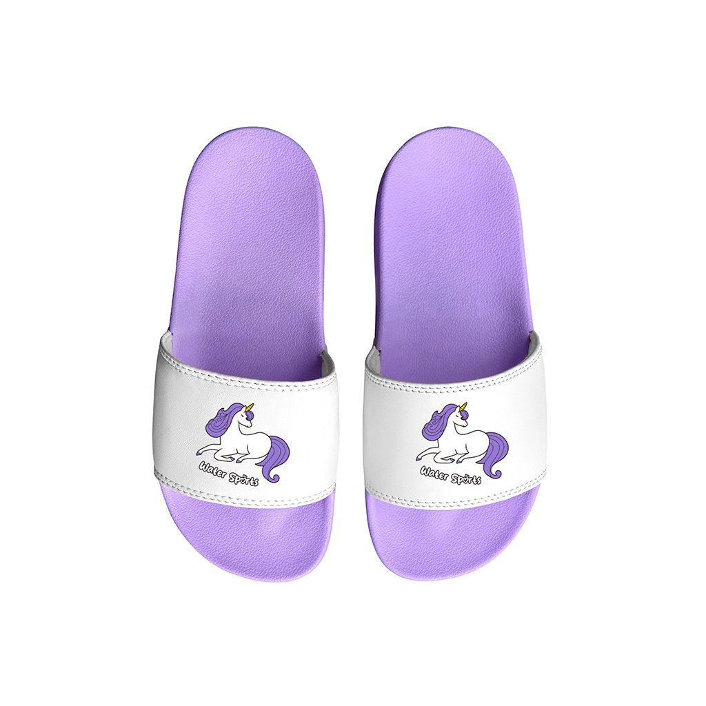 兒童休閒防滑涼鞋 - 紫