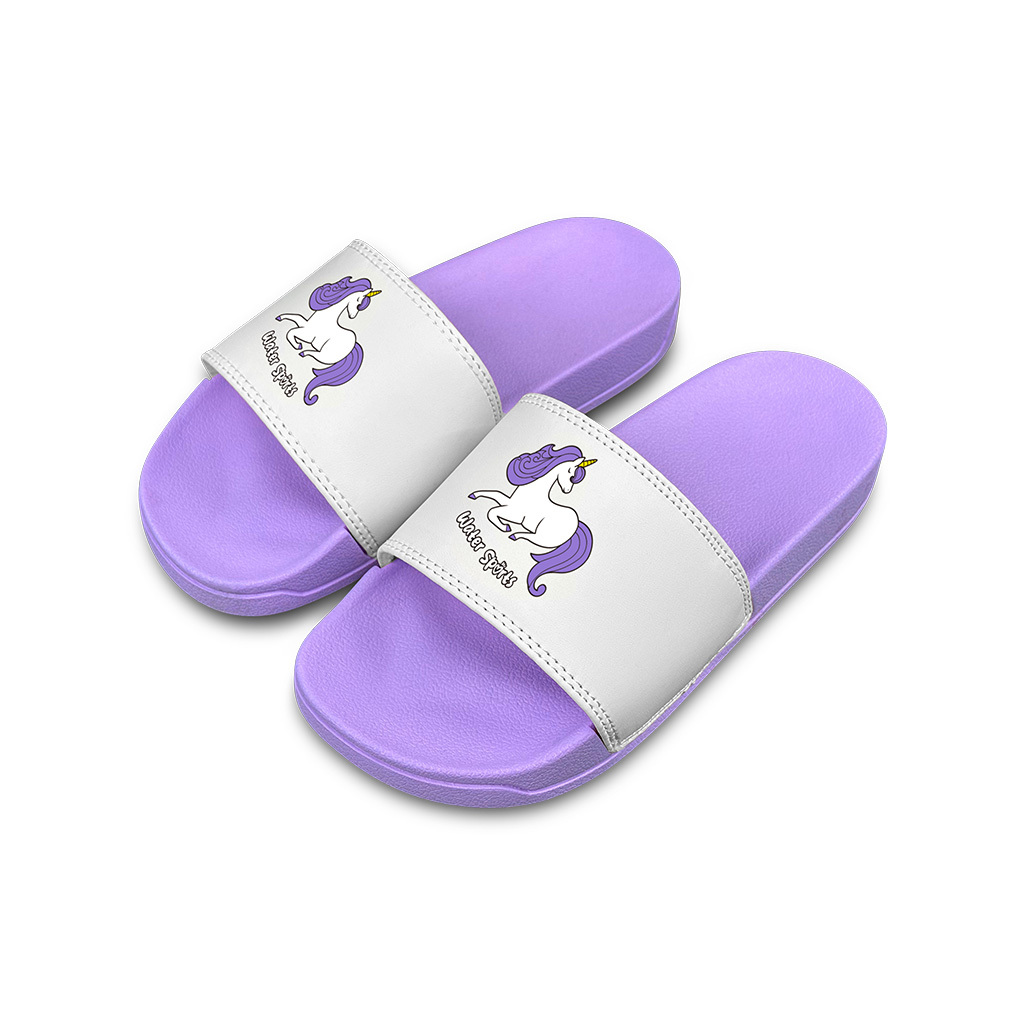 兒童休閒防滑涼鞋 - 紫