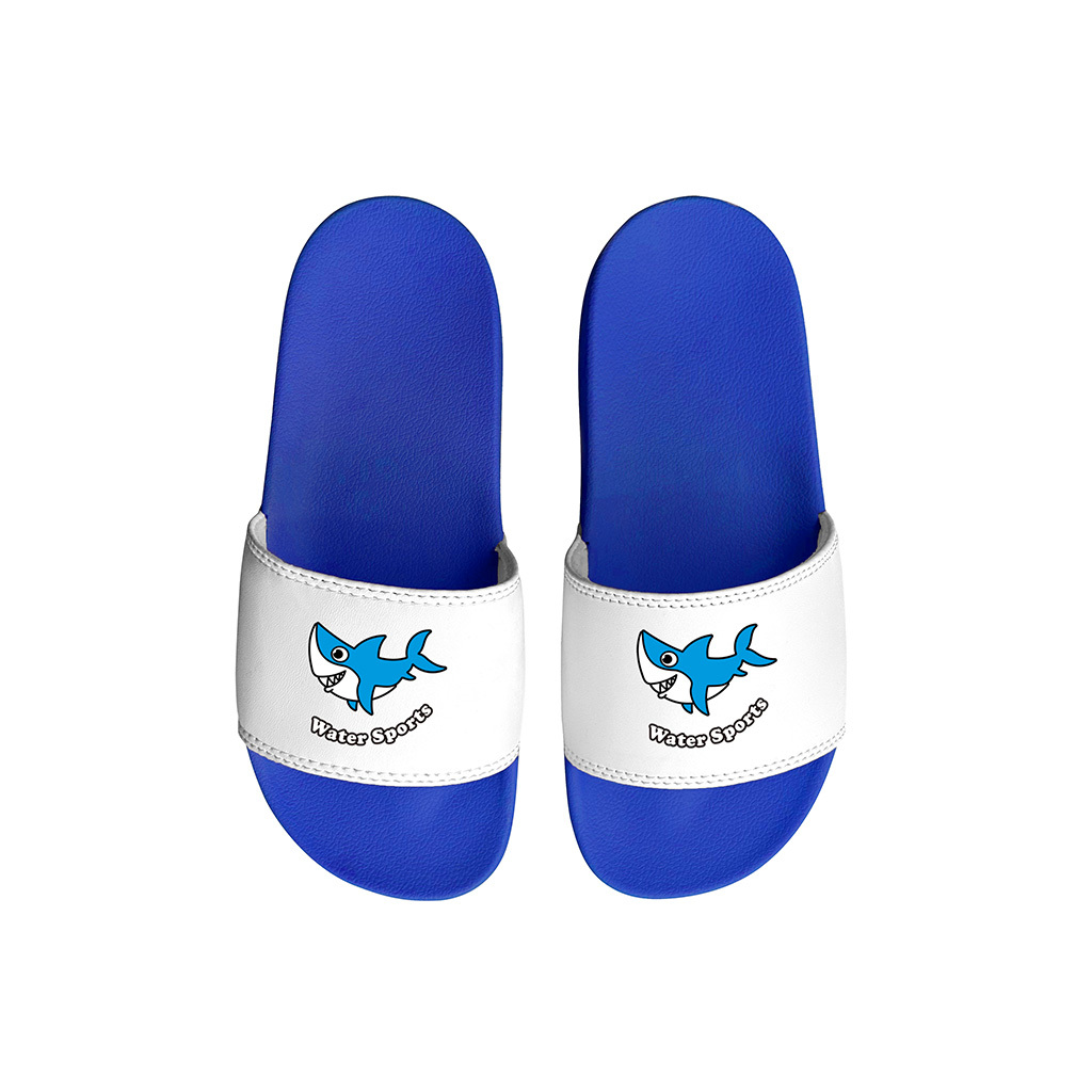 兒童休閒防滑涼鞋 - 藍