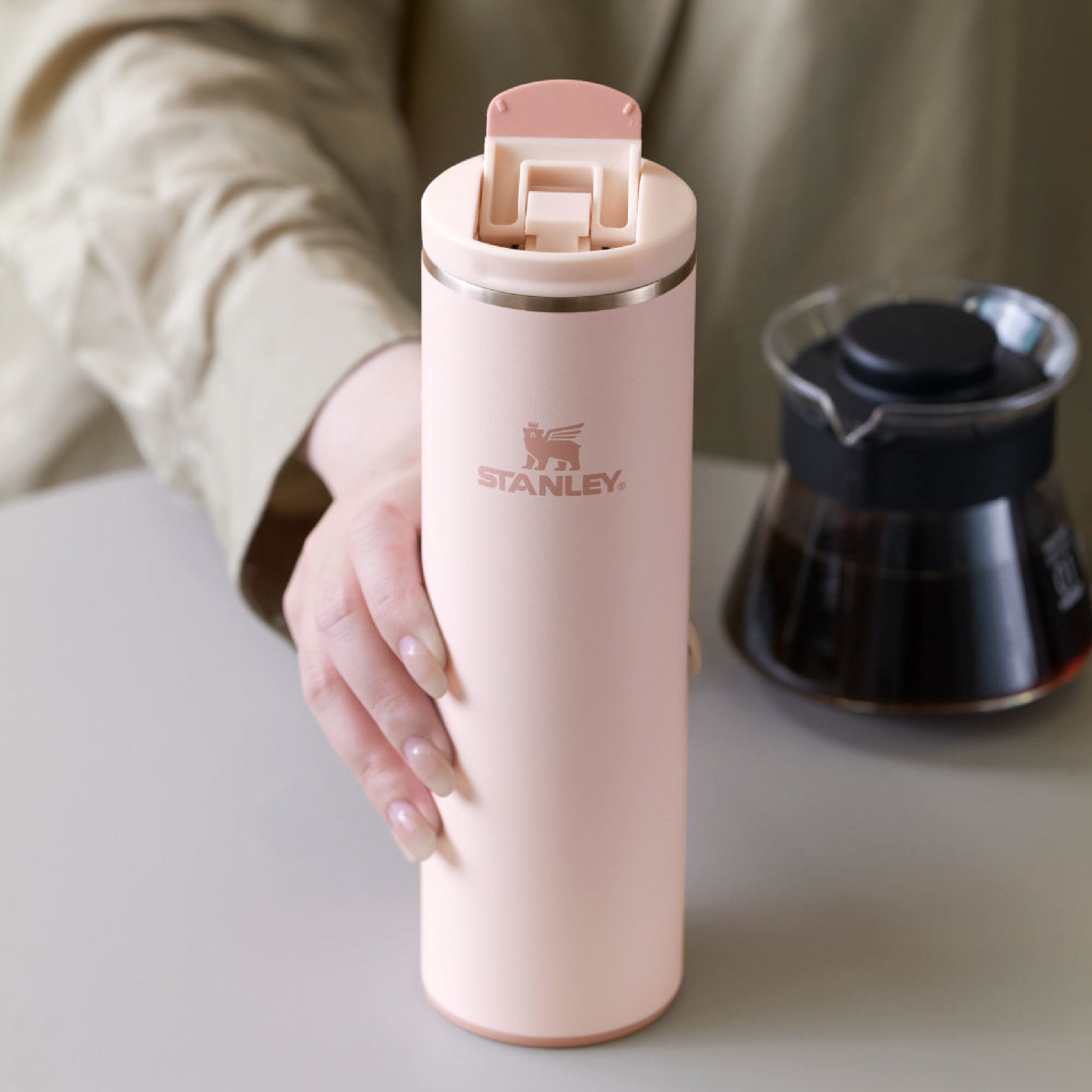 STANLEY Transit Flip Top Mug / 輕重力系列 0.47L 翻蓋輕盈杯