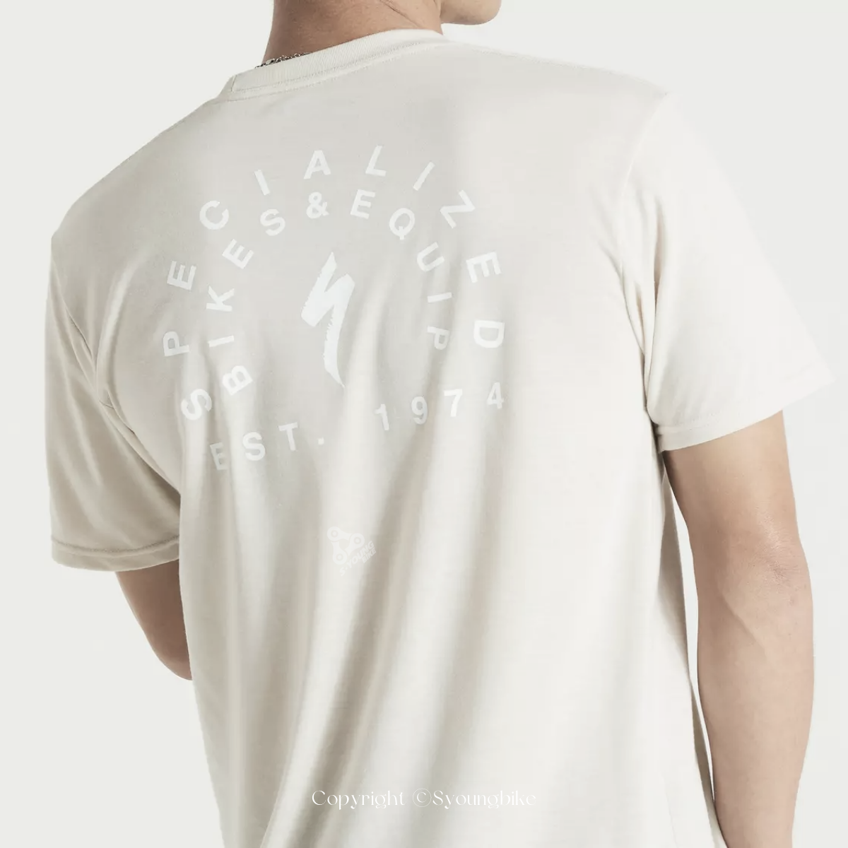 優惠【Specialized】Stoke Sleeve Tee 休閒短T恤 / 燕麥白