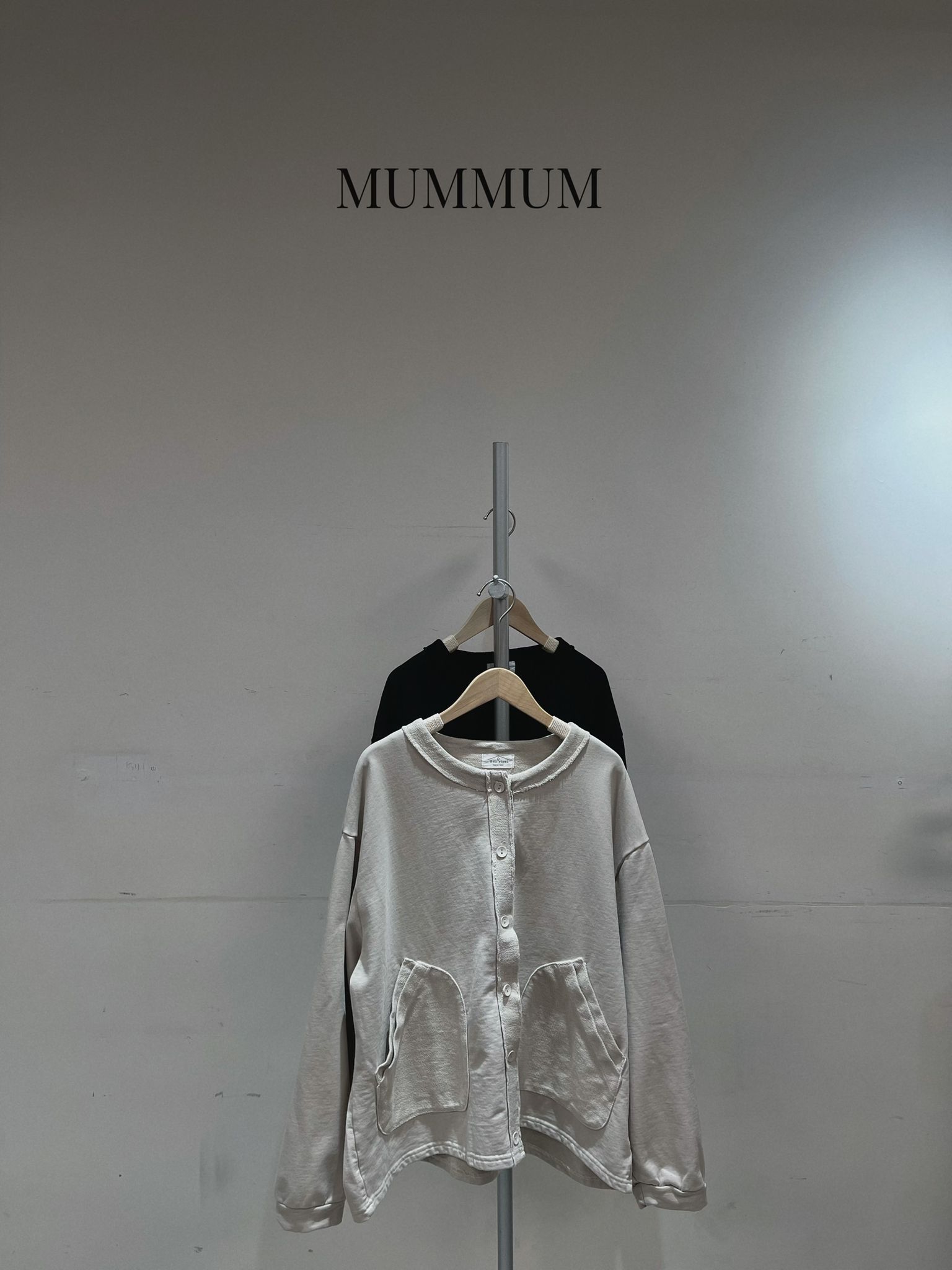 0213042a/可愛兩層口袋微爛感外套 48/48/24