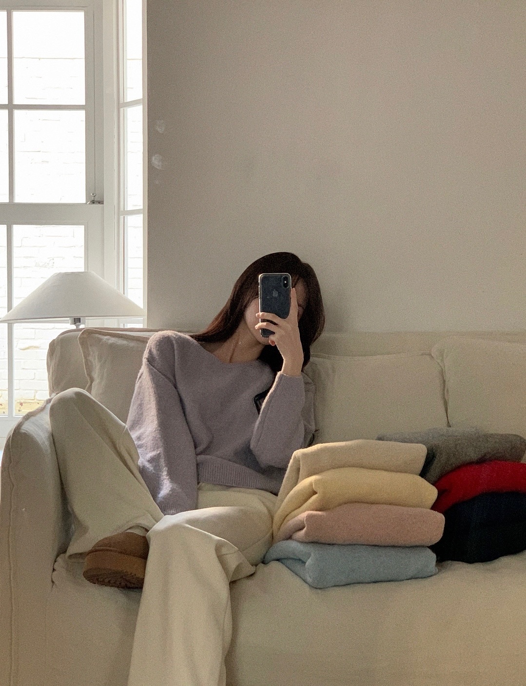 【7/1完額外95折優惠預訂】韓國短款圓領針織上衣（10色）