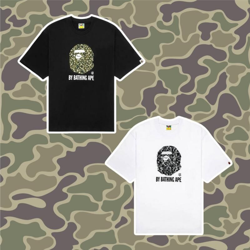 <現貨>A BATHING APE BAPE X CLOT 短T-1L73110913黑BK白WH