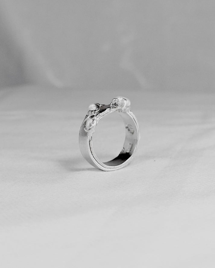 PROJ-ORNMNT 珍珠礁群銀戒