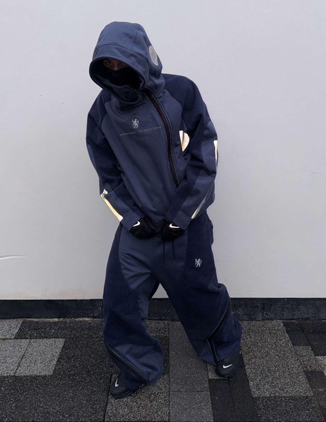 Nike Therma-FIT FW25 Tech Boreas 切爾西同款套裝 — 寬鬆連帽衛衣 & 親膚運動長褲