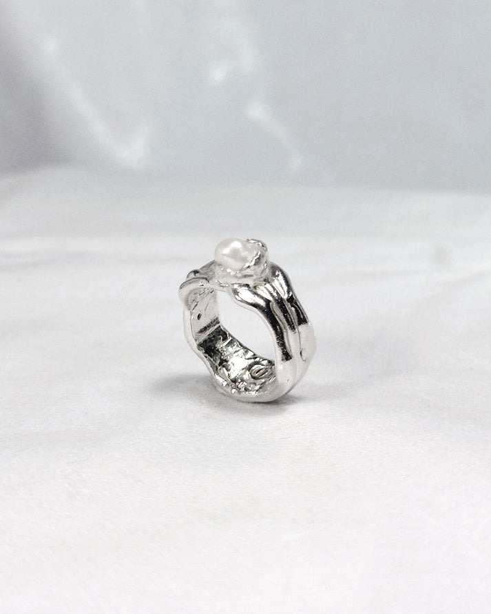 PROJ-ORNMNT 沉積珍珠熔鑲戒