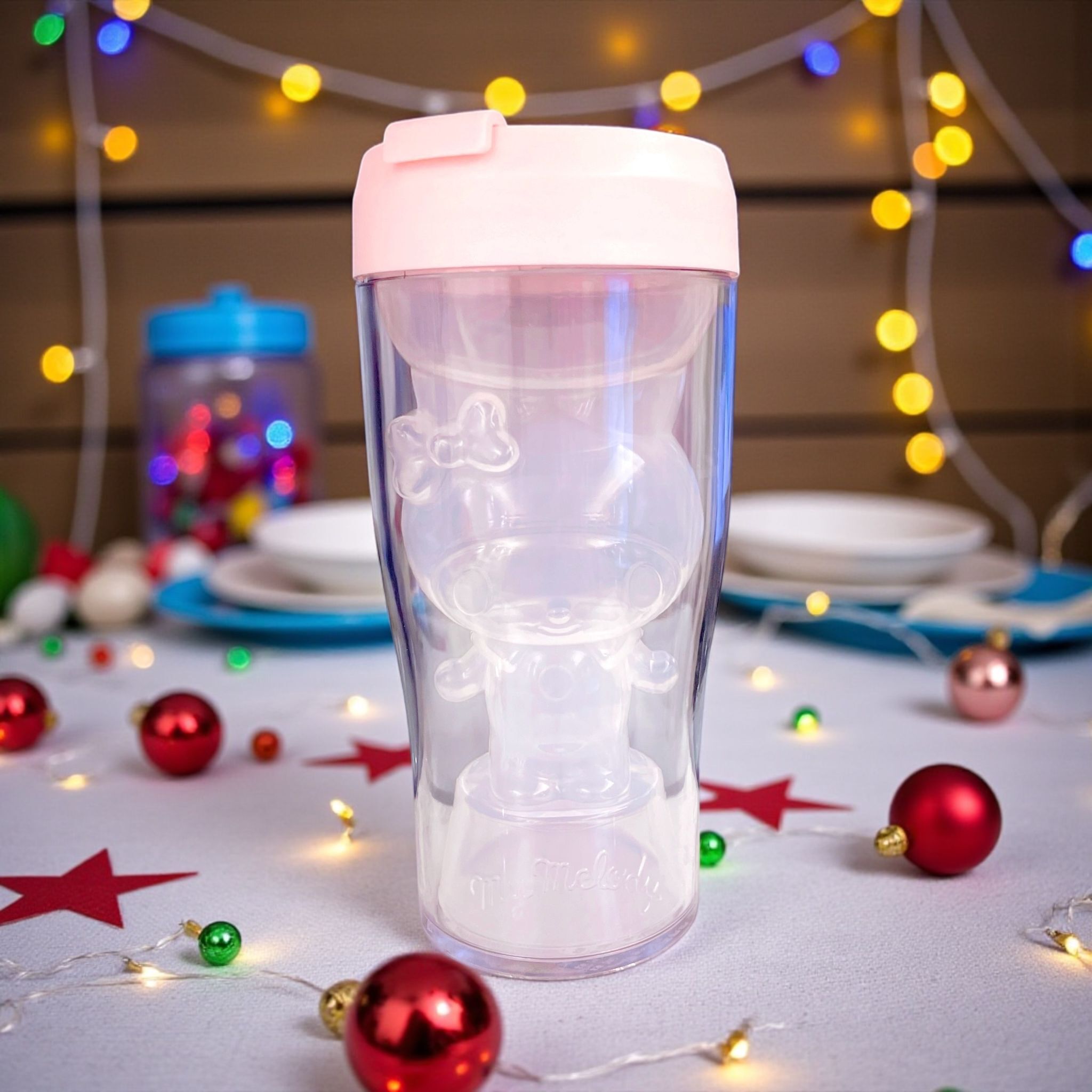 23081-MM Sanrio My Melody 卡通形狀雙層水杯 #SJ23-865940