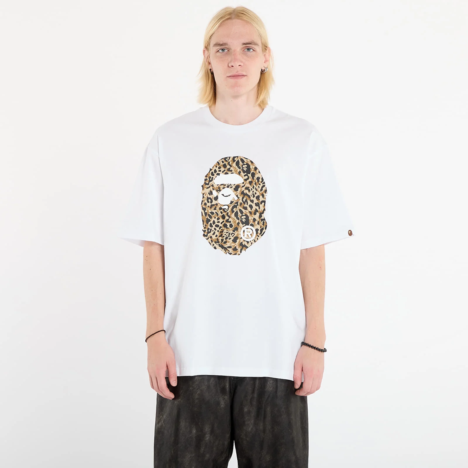 A BATHING APE BAPE 豹紋 前後 猿人頭 WILD LEOPARD PATTERN FW25