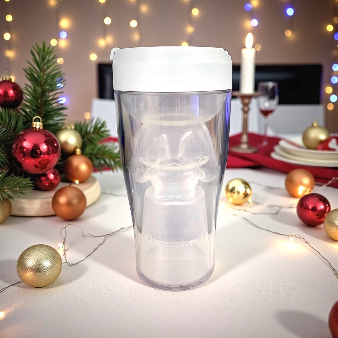 23081-CN Sanrio 玉桂狗卡通形狀雙層水杯 #SJ23-865974