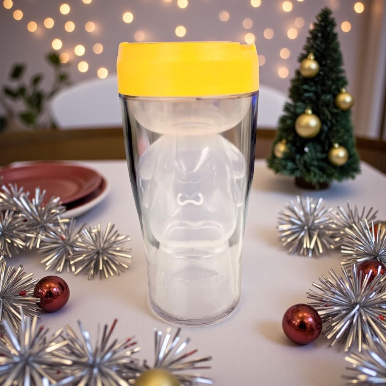 23081-PN Sanrio 布甸狗卡通形狀雙層水杯 #SJ23-865966