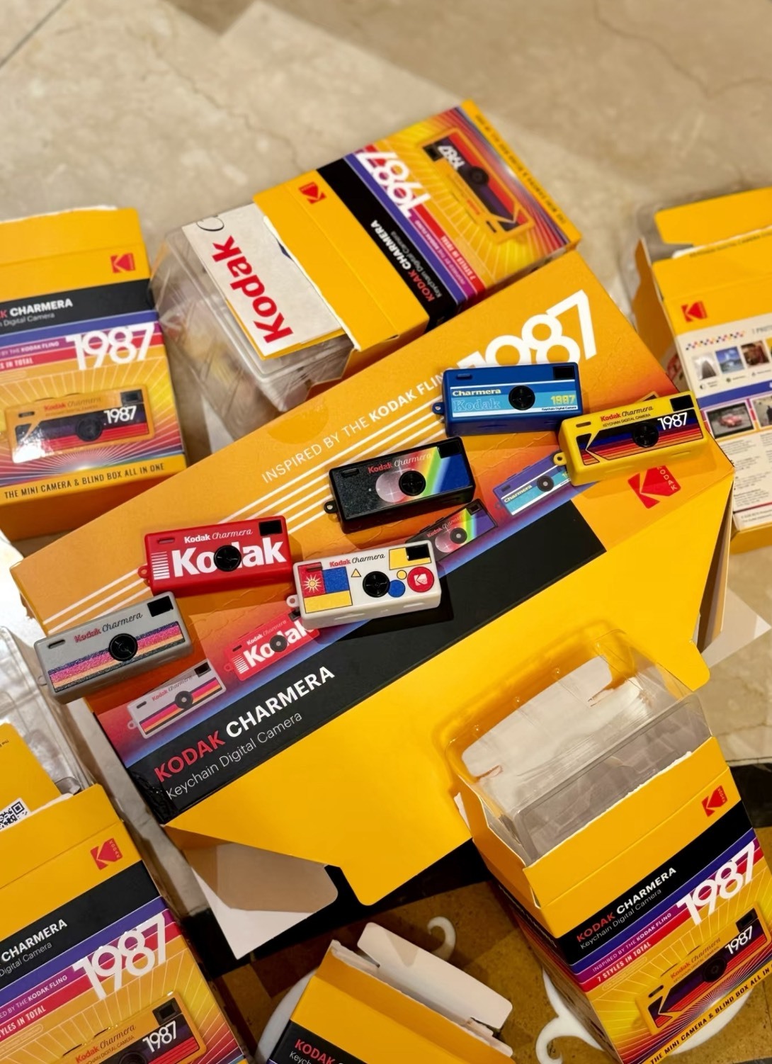 Kodak Charmera 迷你數位相機鑰匙圈盲盒