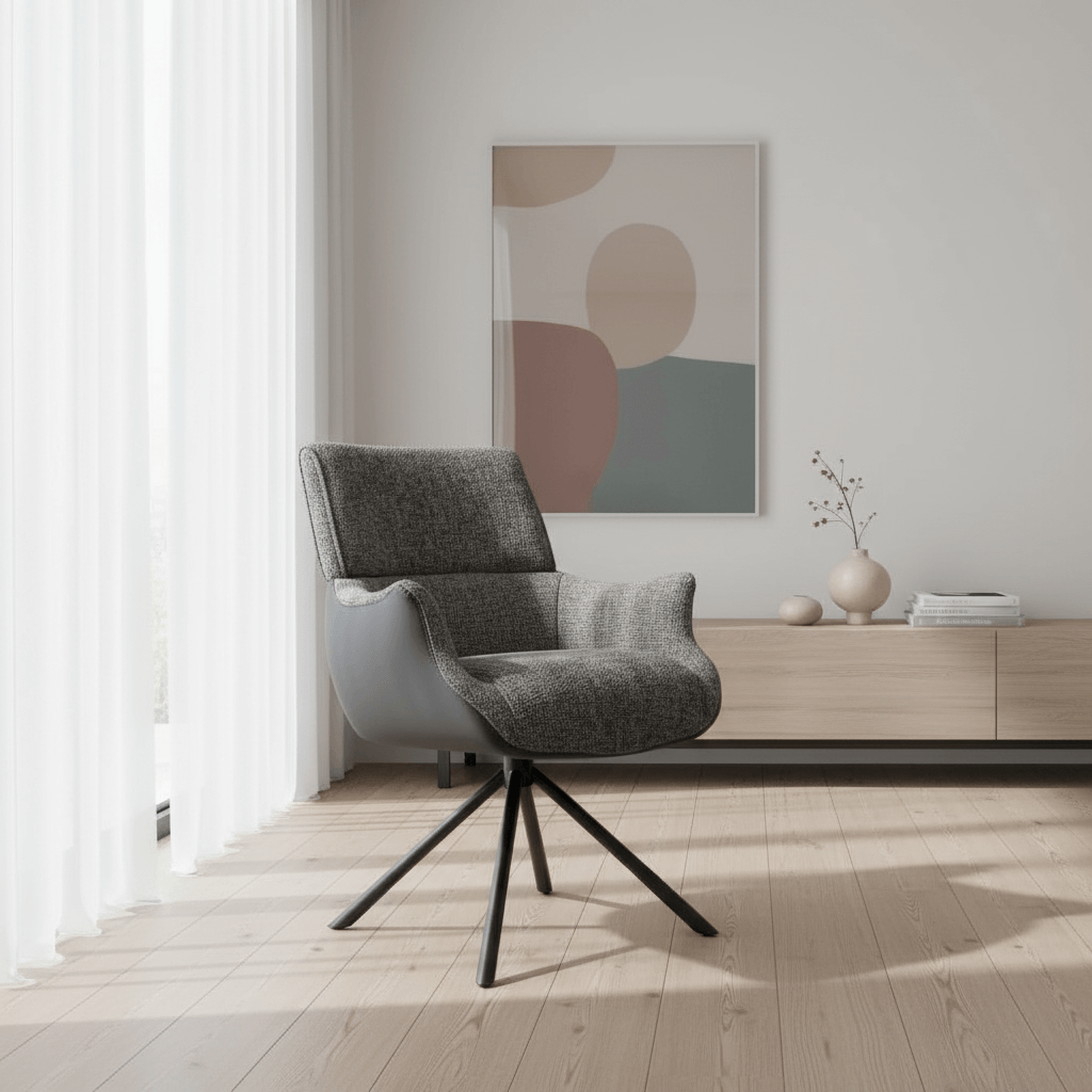 【蔚藍海岸座】現代雙色設計  人體工學包覆曲線