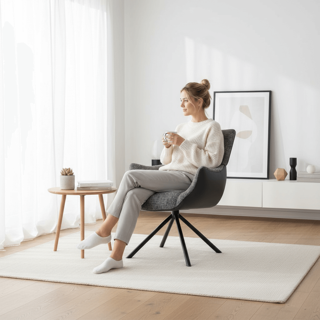 【蔚藍海岸座】現代雙色設計  人體工學包覆曲線