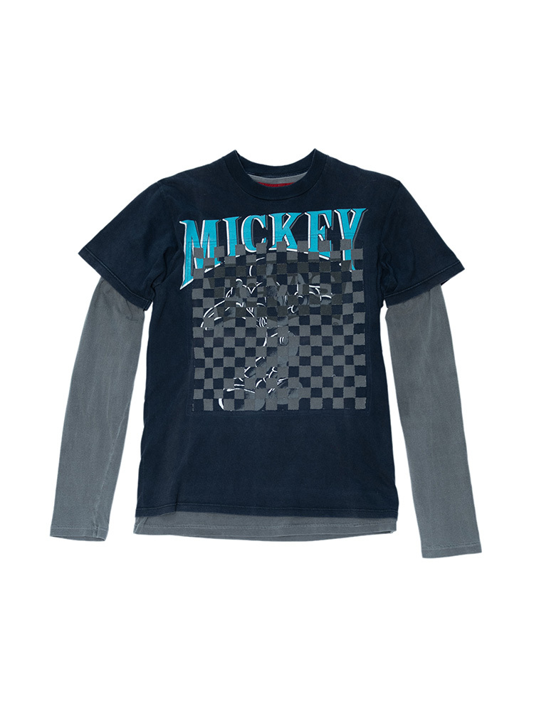 Woven T-shirt-Mickey