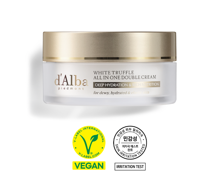 CR251210-W2 d'Alba White Truffle All in one Double Cream 70G (EXP 27/11/2026)