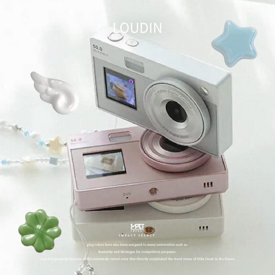 韓國 Loudin 雙螢幕 復古相機 CCD Y2K 三色