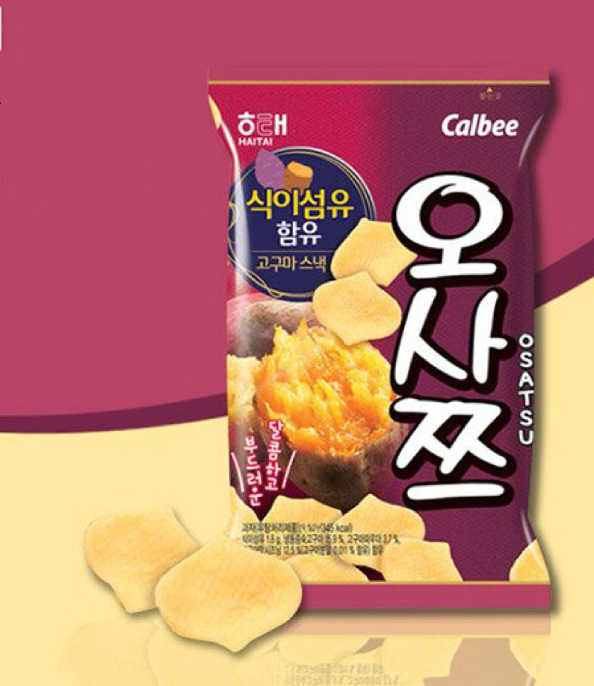 🇰🇷 Haitai Calbee Osatsu 甜薯脆片（K12 NO709）