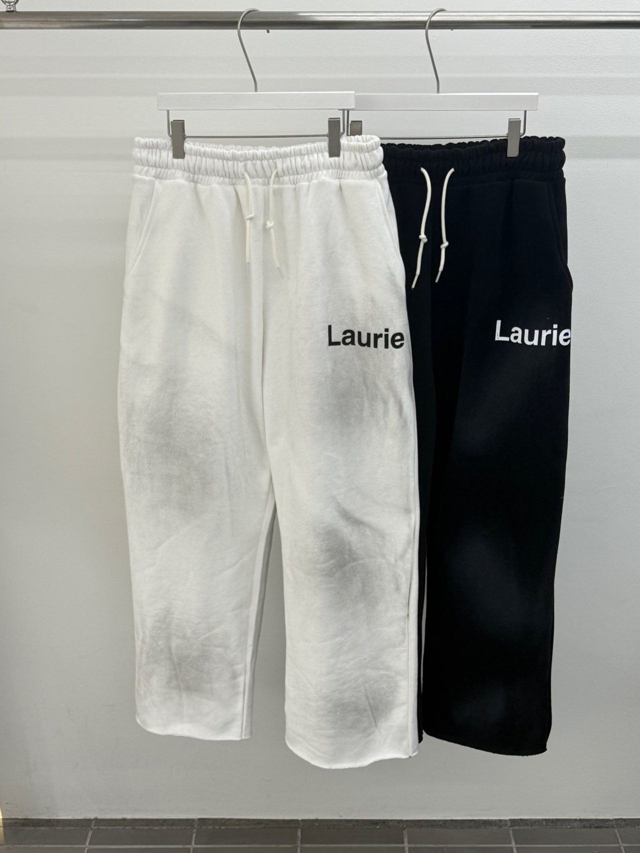 仿污英文字運動褲 WD-205P