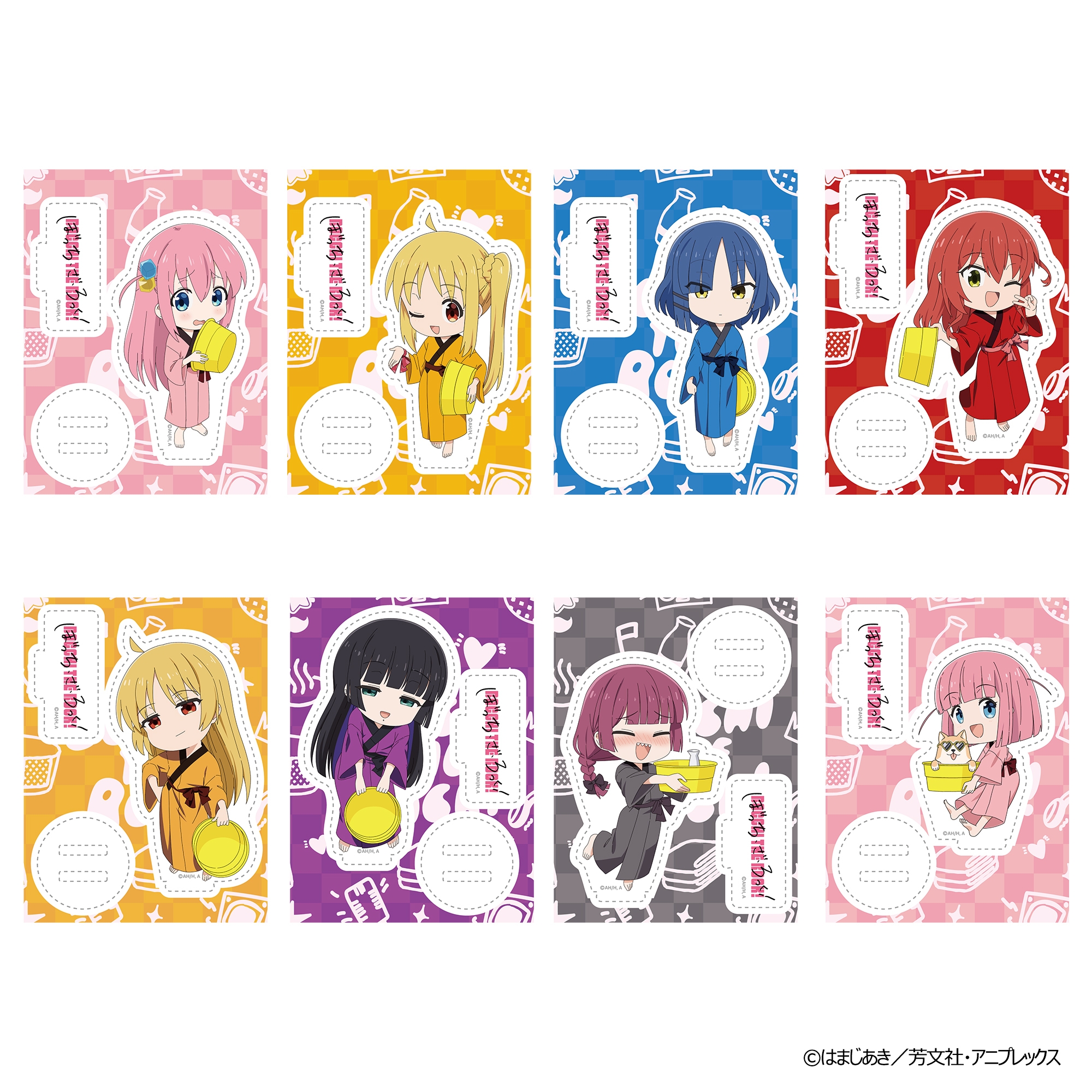 「ACG.GO」「預購」Slow Curve「孤獨搖滾」溫泉浴衣 迷你立牌 BOX