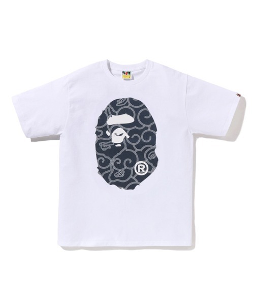 A BATHING APE BAPE 日本雲 特殊 猿人頭 短T JAPANESE CLOUD CAMO BIG APE HEAD TEE FW25