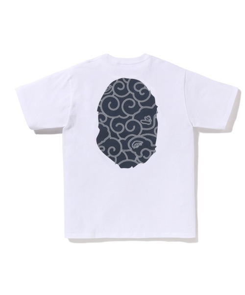 A BATHING APE BAPE 日本雲 特殊 猿人頭 短T JAPANESE CLOUD CAMO BIG APE HEAD TEE FW25