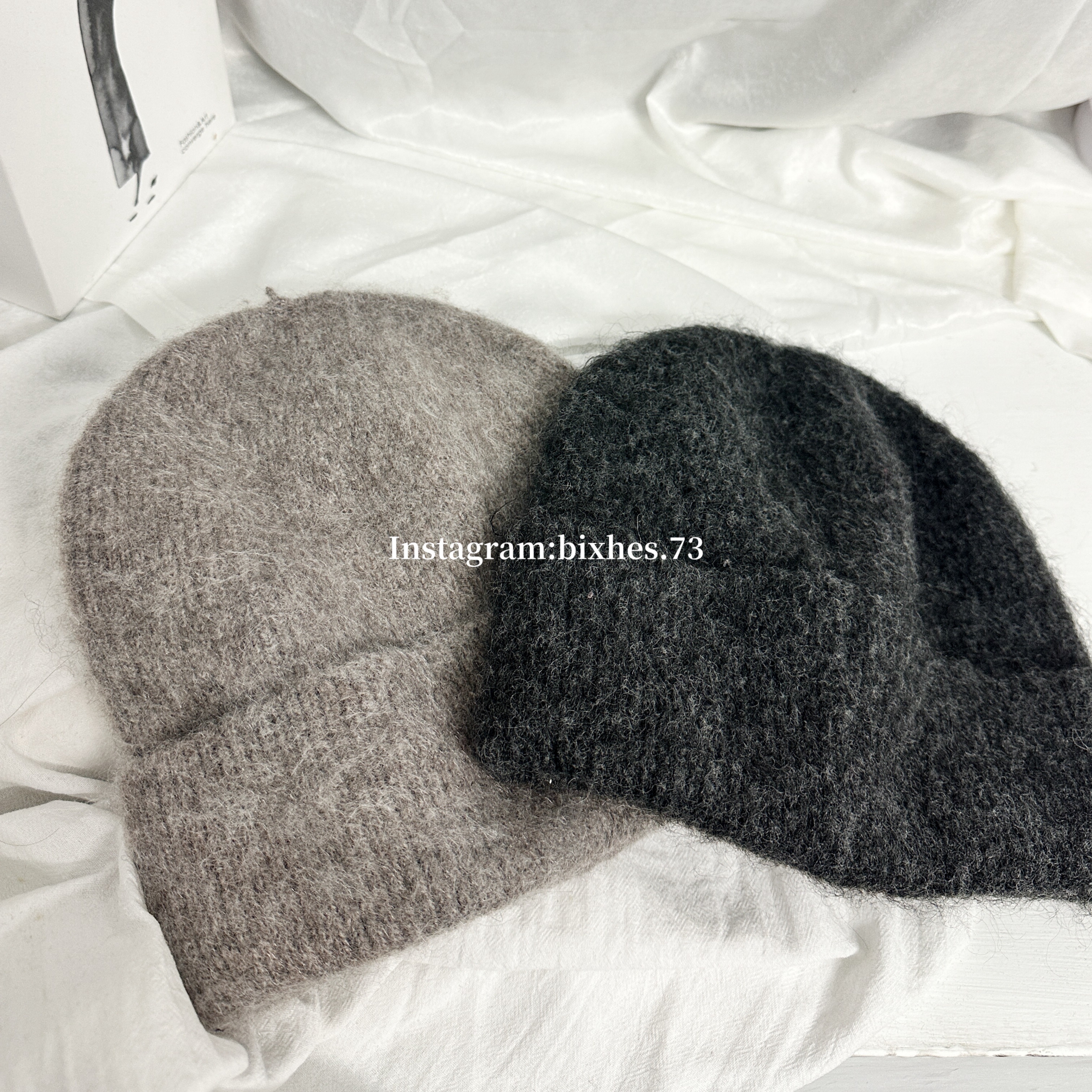 極簡厚實毛帽(H00053)