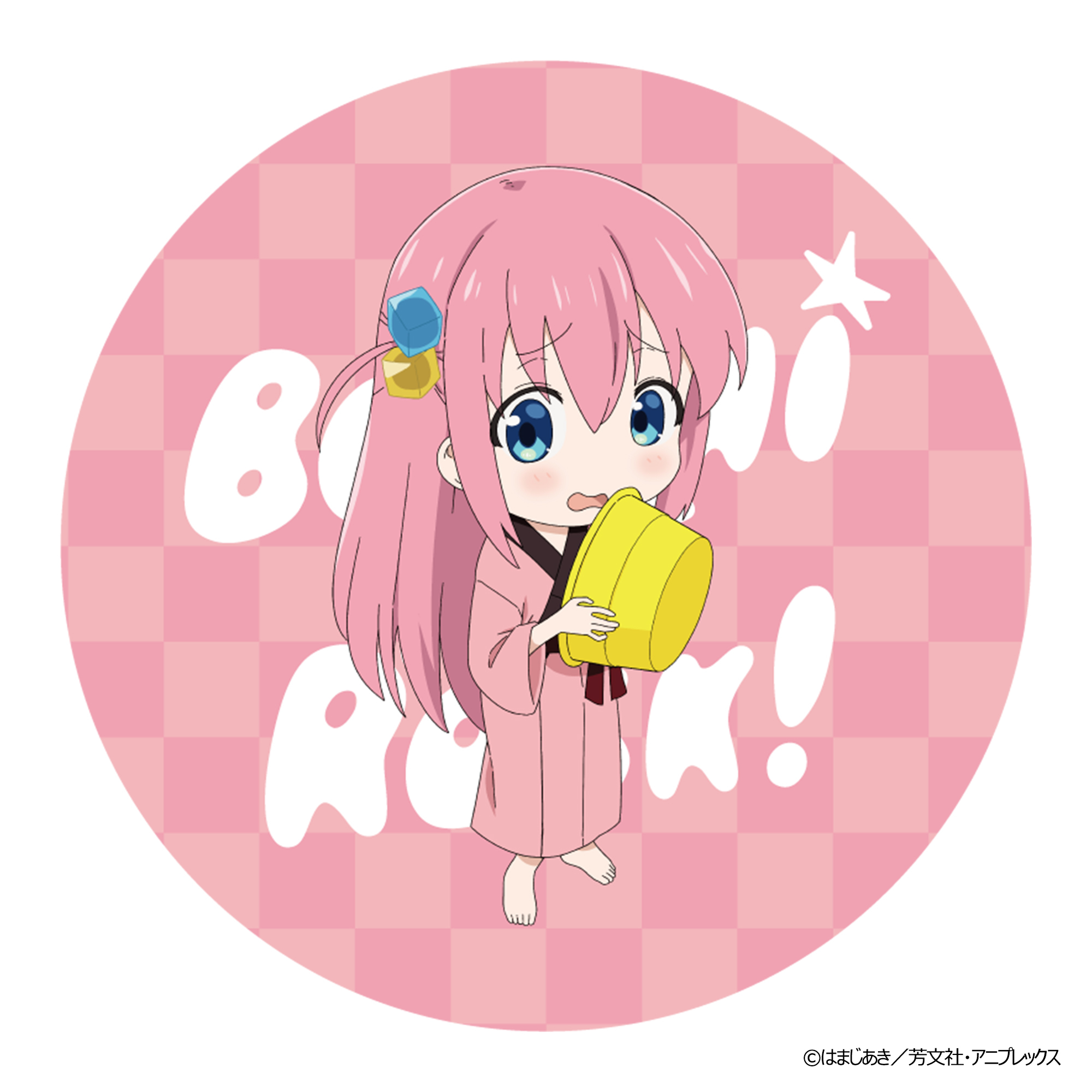 「ACG.GO」「預購」Slow Curve「孤獨搖滾」溫泉浴衣 襟章 BOX