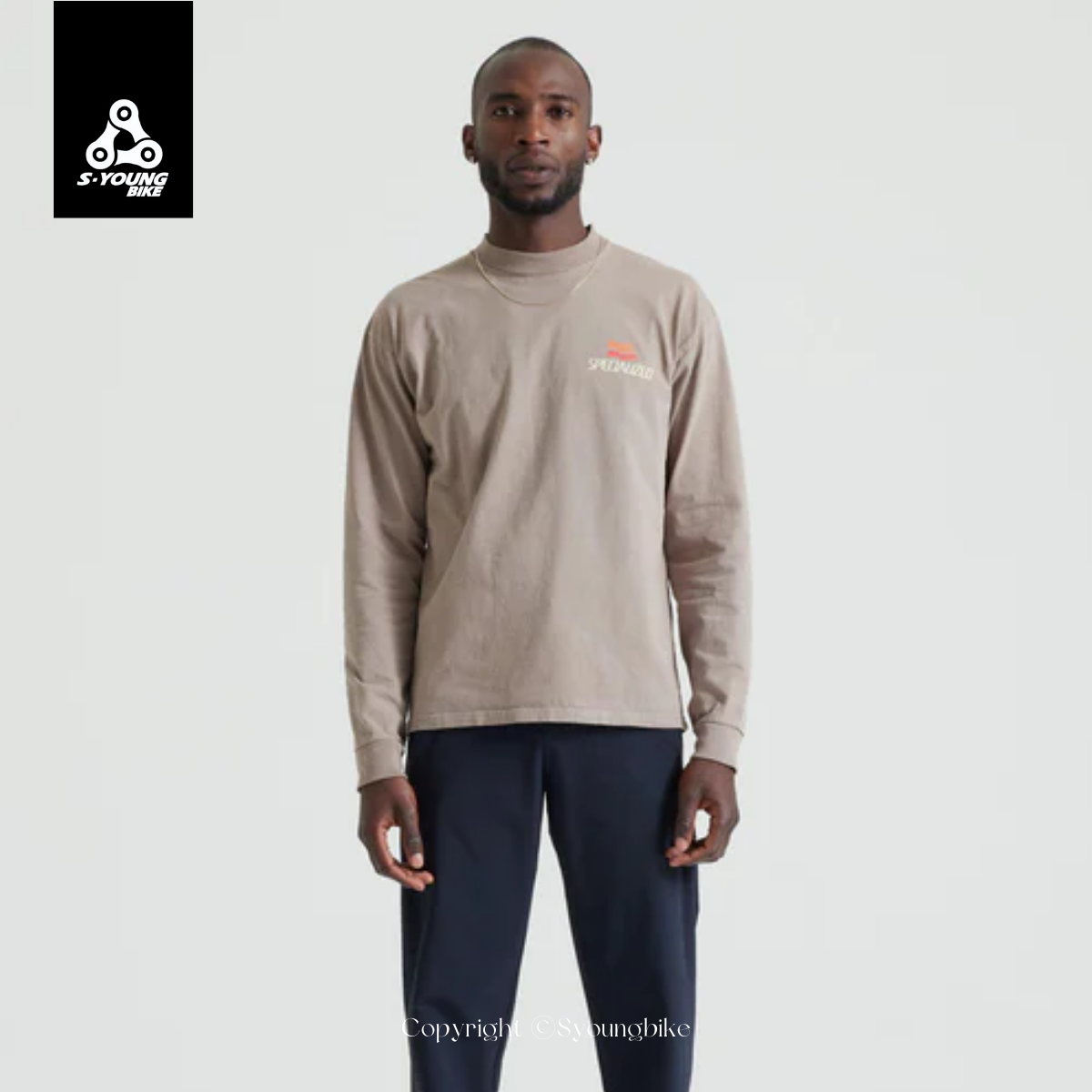 優惠【Specialized】Graphic LS Tee 休閒長T恤 / 岩灰沙